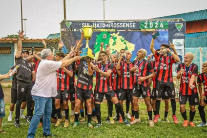 Instituto Ismaily foi o campeão do campeonato em 2024 - Foto: Reprodução/ FFMS