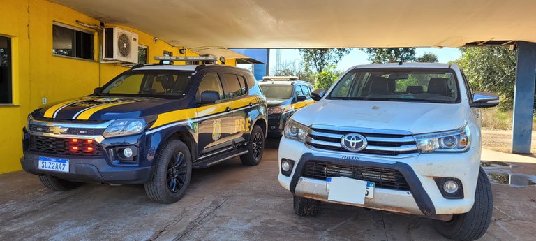 PRF recupera na BR-262 pick-up furtada em março em Piracicaba (SP)