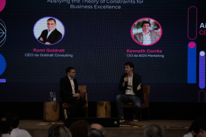 Rami e Kenneth durante o evento - Foto: Celso Magalhães