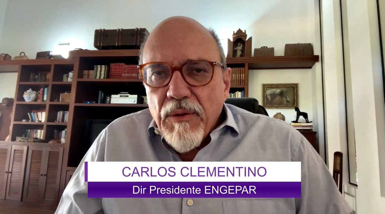 Carlos Clementino Moreira Filho, diretor-presidente da Engepar. / Foto: Rádio Massa FM Dourados