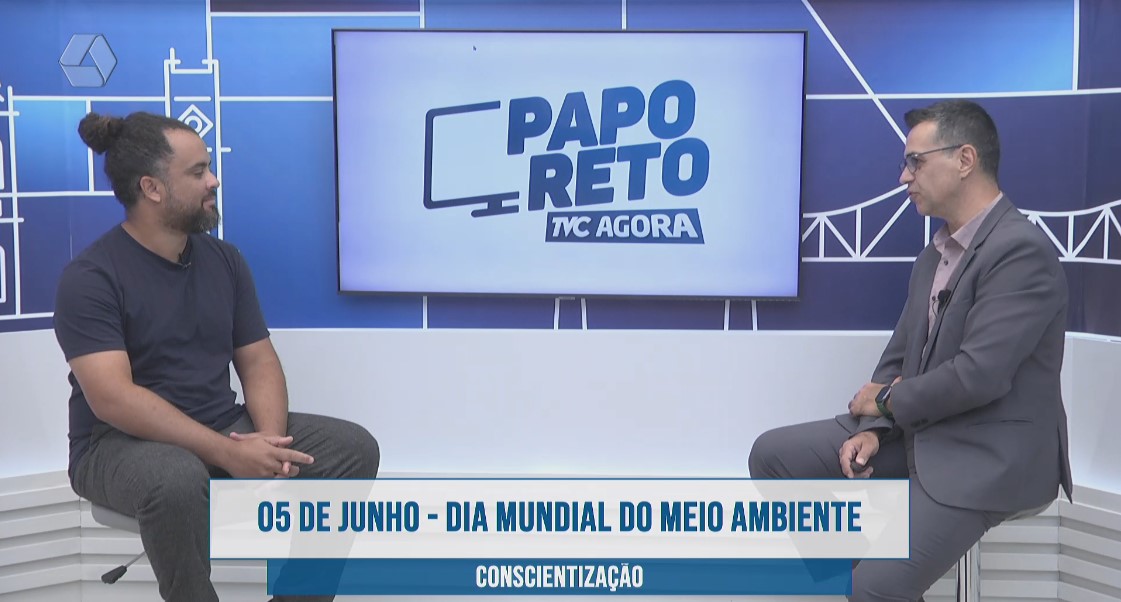 Climbiê Ferreira Hall, participou do quadro Papo Reto, do programa TVC Agora, da TVC HD Canal 13.1, na quarta-feira (4). Foto: Reprodução/TVC HD