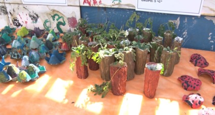 Escola municipal desenvolve projeto de meio ambiente com alunos