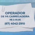 TVC Emprego: confira salários e requisitos para vagas abertas em Três Lagoas