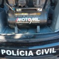 Polícia Civil prende dupla por furto de compressor no bairro Lapa, em Três Lagoas