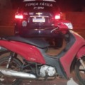 Motocicleta furtada é localizada pela Força Tática em Três Lagoas