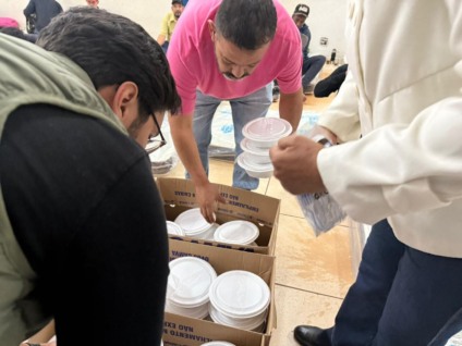 351 marmitas foram distribuídas durante os três dias - Foto: Reprodução/ SAS