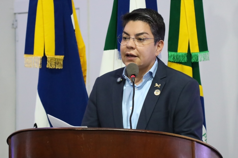 Isa Marcondes foi a vereadora mais votada em Dourados nas Eleições de 2024 / Foto: Reprodução/Valdenir Rodrigues/CMD
