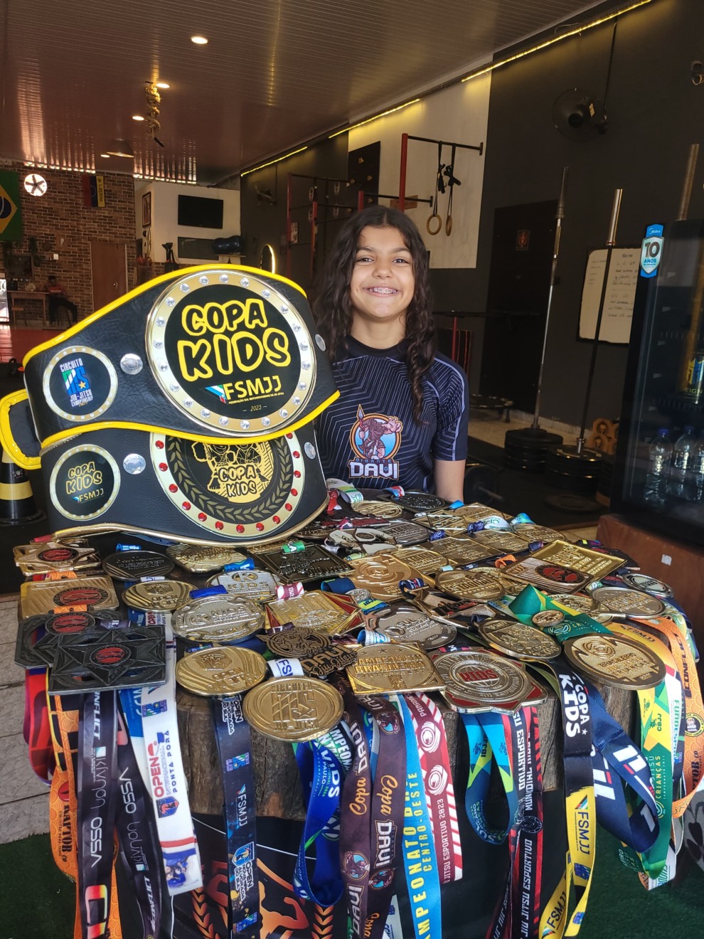Atleta Isabela tem pontuação máxima na CBJJ