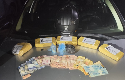 Policiais do Choque apreendem drogas em residência de Campo Grande