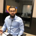 Eduardo Matos nos estúdios da Massa FM Campo Grande - Foto: Fernando de Carvalho/Portal RCN67