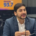 Renan Joaquim nos estúdios da Massa FM Campo Grande - Foto: Adriano Hany/Portal RCN67
