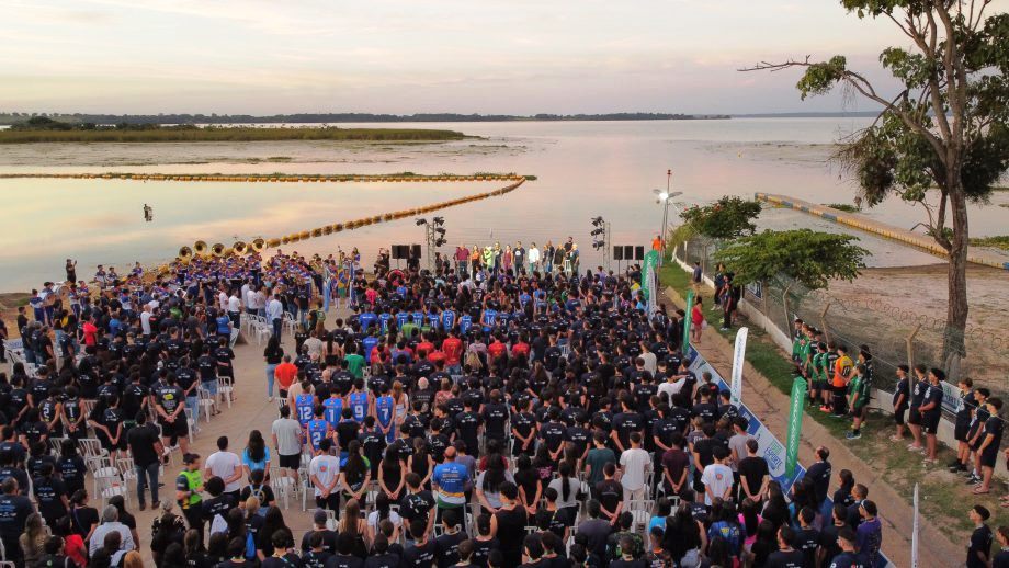 Durante os 17 dias de competição, Três Lagoas se transformou na capital do desporto escolar sul-mato-grossense. Foto: Divukgação