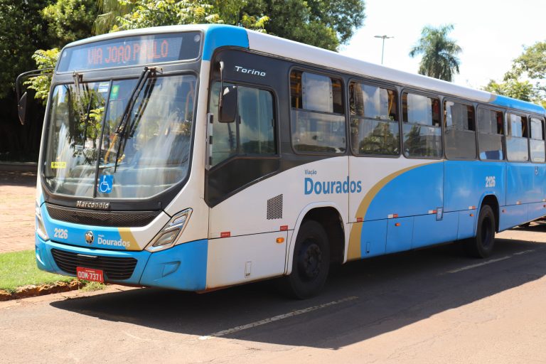 Redução no valor da passagem entrou em vigência no dia 1º de junho. / Foto: Arquivo/Rodrigo Pirola/Prefeitura de Dourados