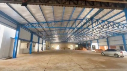 Estágio das obras do novo Salão Paroquial está avançado (Foto: Samuel Ferreira/Cultura FM)