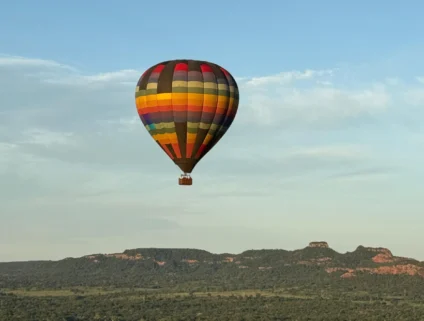 Atualmente, apenas uma empresa atua com balonismo em MS - Foto: Reprodução/ Pantanal Balonismo