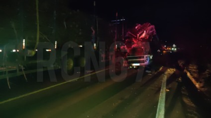 Acidente gravíssimo acaba de acontecer na BR-158 sobre a ponte do Rio Verde