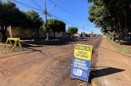 As obras estão em andamento e contemplam dois grandes setores da cidade.  (Victor Arguelho/ Vice-governadoria)