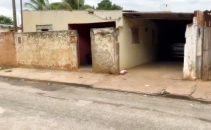 Residência onde ocorreu o crime (Foto: Reprodução/RCN Notícias)