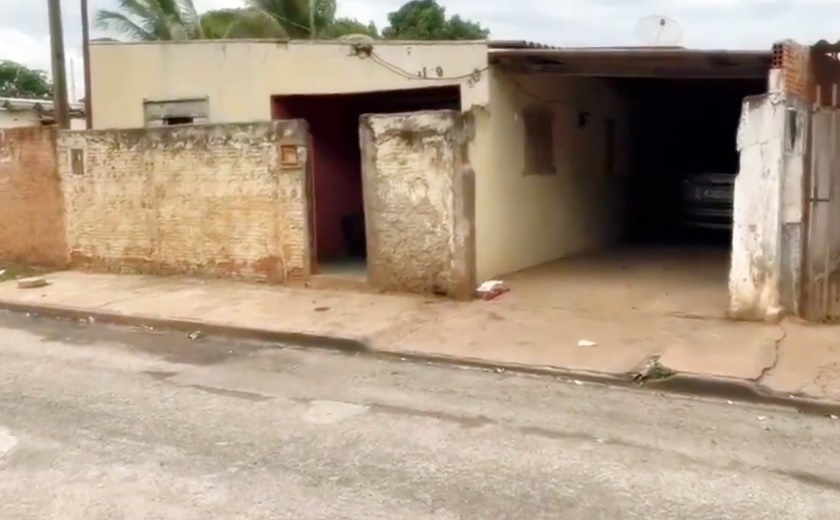 Residência onde ocorreu o crime (Foto: Reprodução/RCN Notícias)