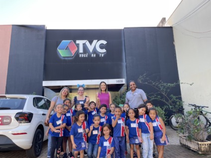 A Casa é Sua: Grupo RCN recebe visita dos alunos da Escola Municipal Parque São Carlos