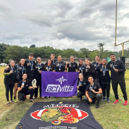 Equipe conquistou o vice-campeonato da etapa Centro-Oeste do Campeonato Brasileiro da modalidade - Foto: Reprodução/Redes Sociais