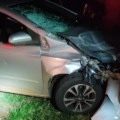 Veículo envolvido no atropelamento (Foto: Polícia Civil)