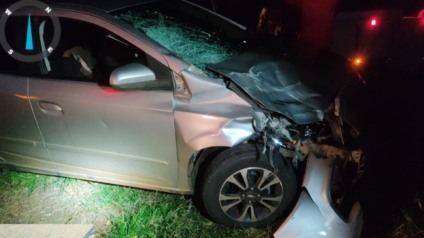 Veículo envolvido no atropelamento (Foto: Polícia Civil)