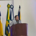 Vereadora Isa Marcondes (Republicanos) usou a tribuna da Câmara Municipal de Dourados na tarde desta segunda-feira (9). (Reprodução)