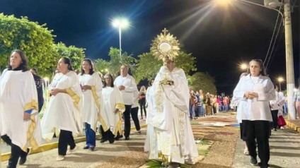 Celebração realizada em 2024 em Aparecida do Taboado (Foto: Arquivo/Cultura FM)