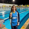 Carolina Morcelli Brandão, de 12 anos, conquistou quatro medalhas de ouro - Foto: Arquivo Pessoal