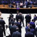 Plenário da Câmara dos Deputados durante votação do PDL
