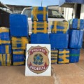 PF apreende 350 kg de maconha no distrito de Arapuá