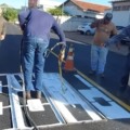 Ruas recapeadas receberão sinalização horizontal