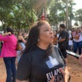 Deumeires durante ato realizado em abril, na Semana Nacional em Defesa da Educação Pública