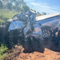 Motorista morre em acidente entre caminhão e picape na MS-112