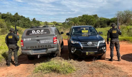 PM e DOF frustram plano de roubo de veículo e salvam família