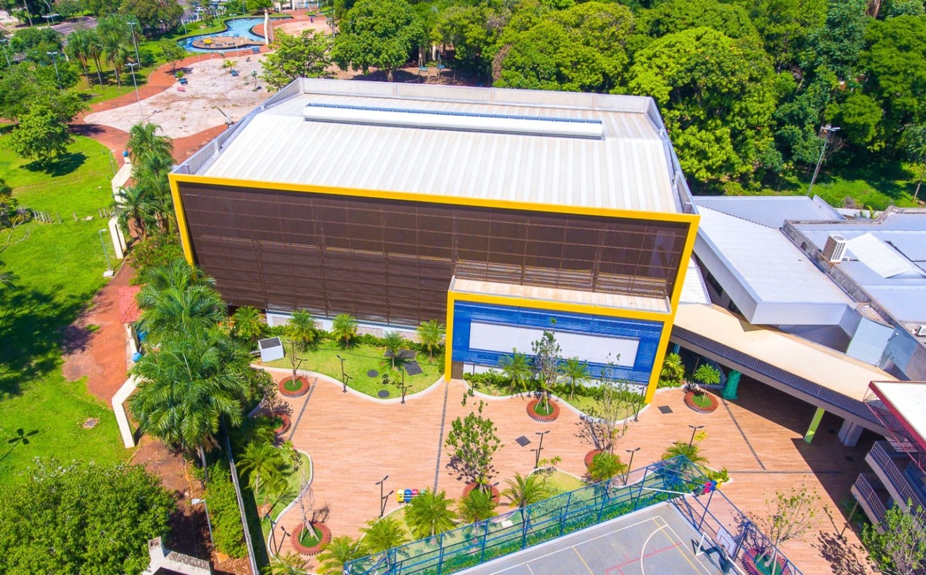 Sesc Escola Horto fica localizado no centro de Campo Grande - Foto: Reprodução/ Sesc