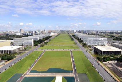 Imagem aérea da Esplanada dos Ministérios - Foto: Divulgação/Agência Brasil