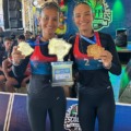 Kezia e Clara são campeãs invictas no vôlei de praia