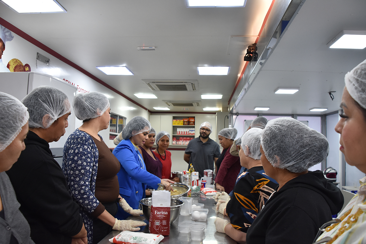 Nesta semana será disponibilizado o curso de panificação e confeitaria - Foto: Divulgação/ Senai