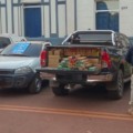 PRF e PM apreendem 2,2 toneladas de maconha em Bela Vista (Foto: Divulgação/PRF/MS)