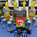 Itens apreendidos pela Polícia Civil - Foto: Reprodução/ PCMS