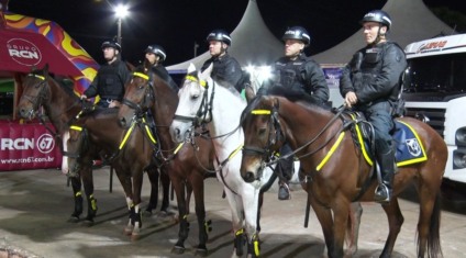 Esquema de segurança ganha reforço para show neste sábado