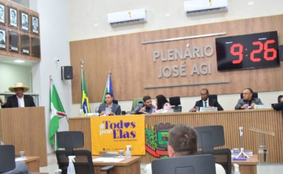 20ª sessão ordinária recebeu 29 indicações de todos os vereadores