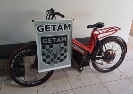 Polícia Militar recupera bicicleta elétrica furtada e autua homem por receptação em Três Lagoas