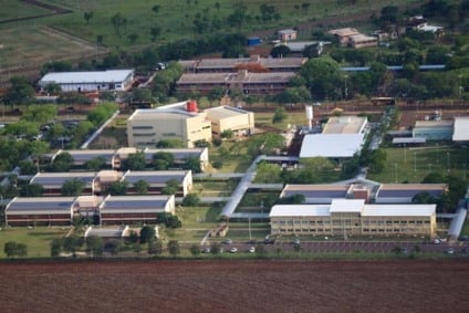 Parte do campus da Unidade 2 da UFGD. Foto: Franz Mendes - UFGD