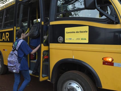 Incêndio em ônibus escolar motivou investigações - Foto: Reprodução MPMS