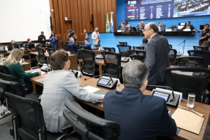 Seis matérias foram aprovadas durante a Ordem do Dia desta quarta-feira - Foto: Wagner Guimarães/ Alems