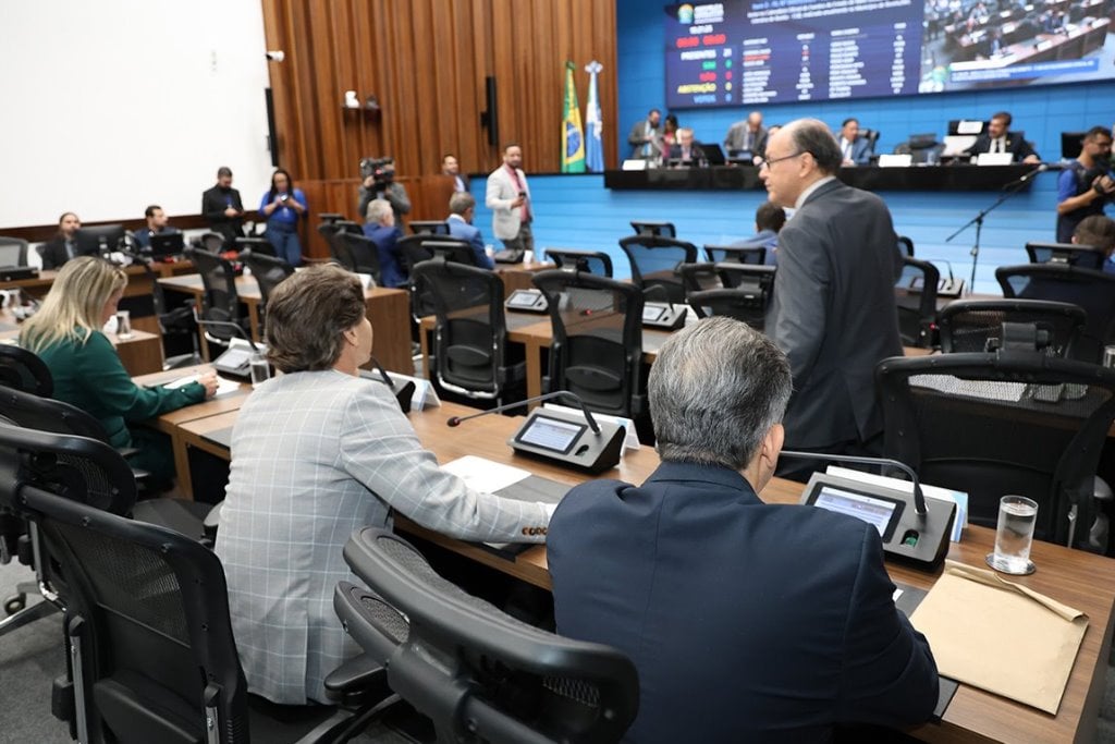 Seis matérias foram aprovadas durante a Ordem do Dia desta quarta-feira - Foto: Wagner Guimarães/ Alems
