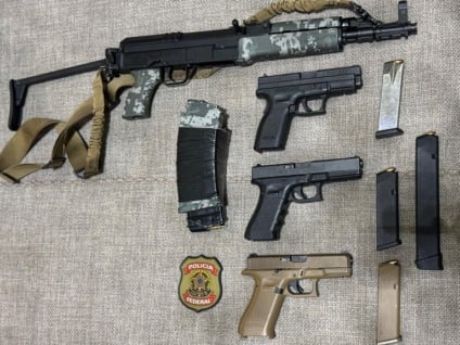 Ação após denúncia sobre presença de pessoas armadas - Foto: Polícia Federal